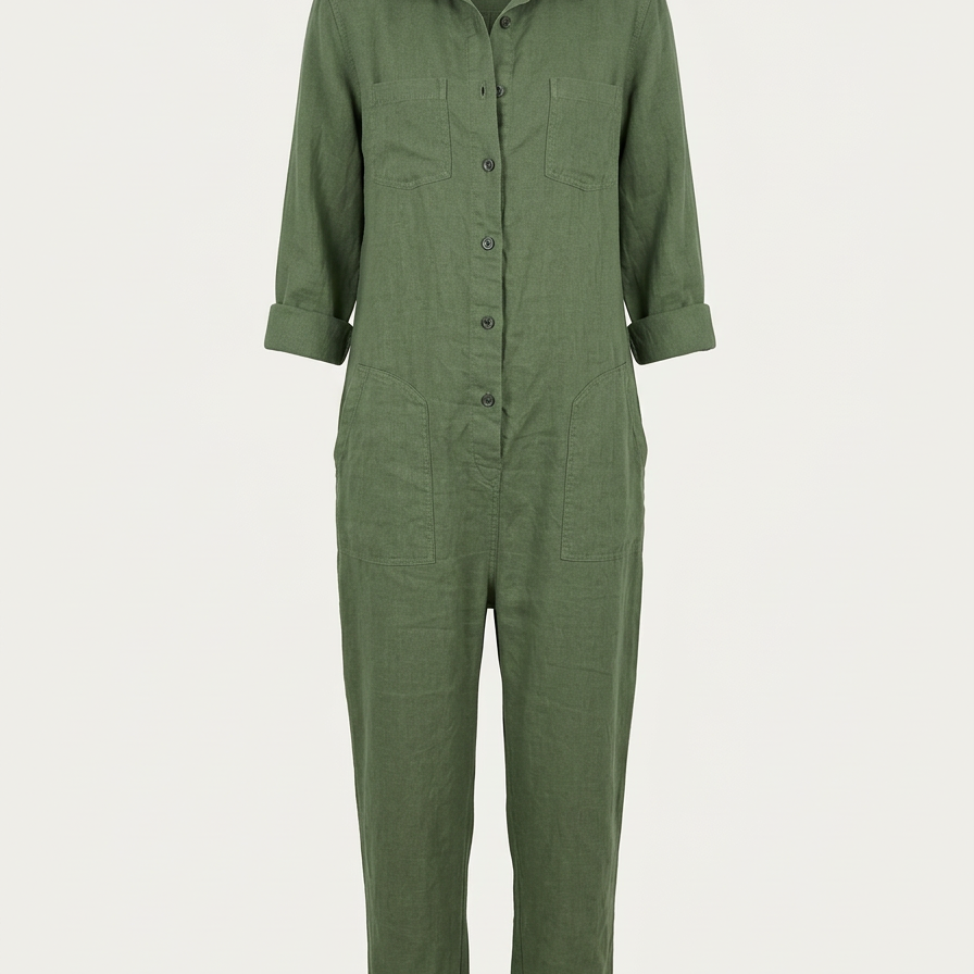 Utility Straight Leg Jumpsuit - studio
