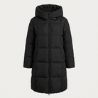 Hooded Longline Puffer Coat - studio